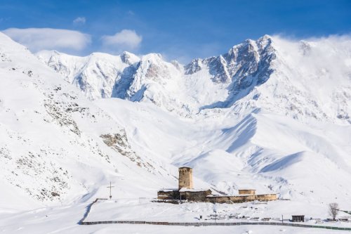 Gruzie - Ushguli - Lamaria