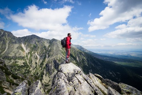 Koukám na Tatry