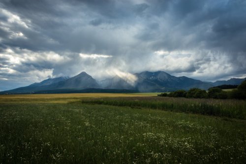 Vysoké Tatry z podhůří