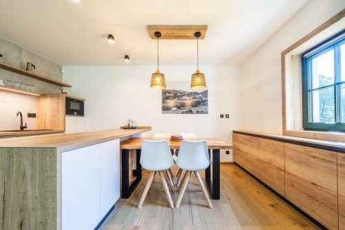 Jídelna v HYGGE Apartments